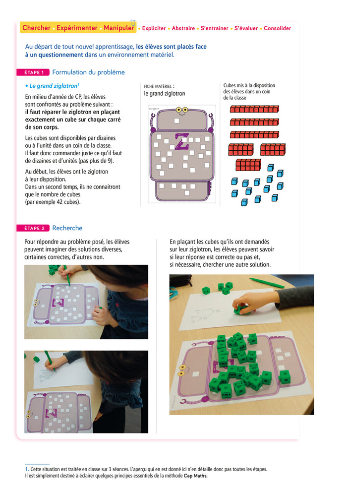 CAP MATHS CP Éd. 2019 - Fichier de l'élève