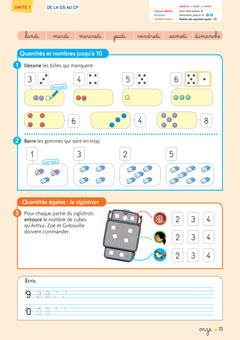 CAP MATHS CP Éd. 2019 - Fichier de l'élève
