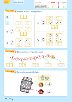 CAP MATHS CP Éd. 2019 - Fichier de l'élève