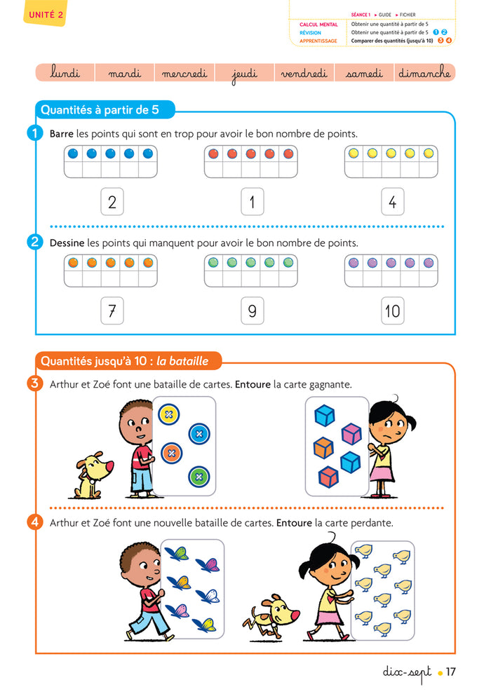 CAP MATHS CP Éd. 2019 - Fichier de l'élève