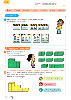 CAP MATHS CP Éd. 2019 - Fichier de l'élève