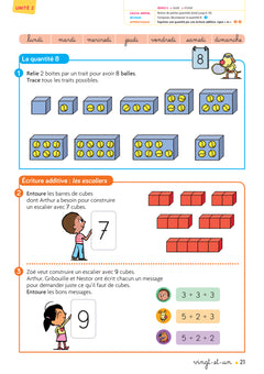 CAP MATHS CP Éd. 2019 - Fichier de l'élève