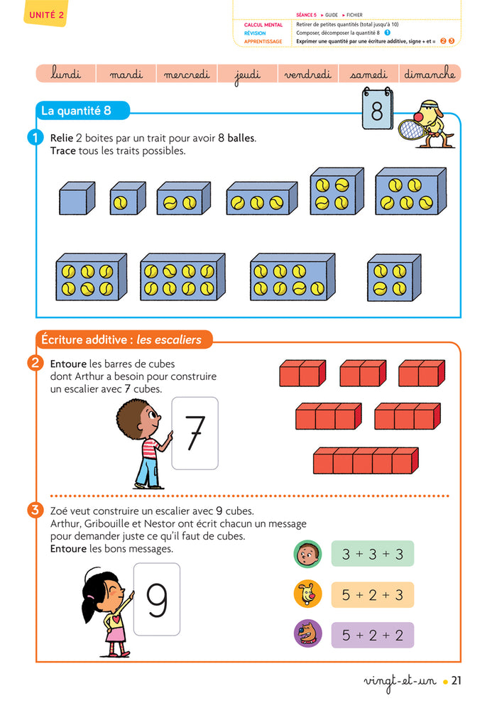 CAP MATHS CP Éd. 2019 - Fichier de l'élève