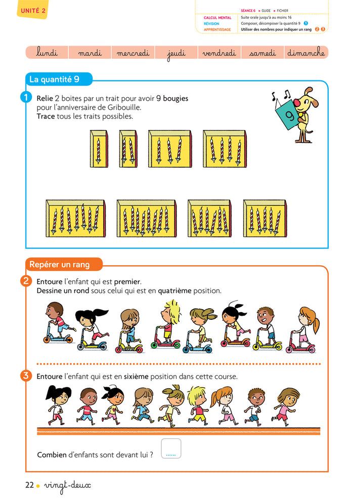 CAP MATHS CP Éd. 2019 - Fichier de l'élève