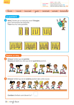 CAP MATHS CP Éd. 2019 - Fichier de l'élève