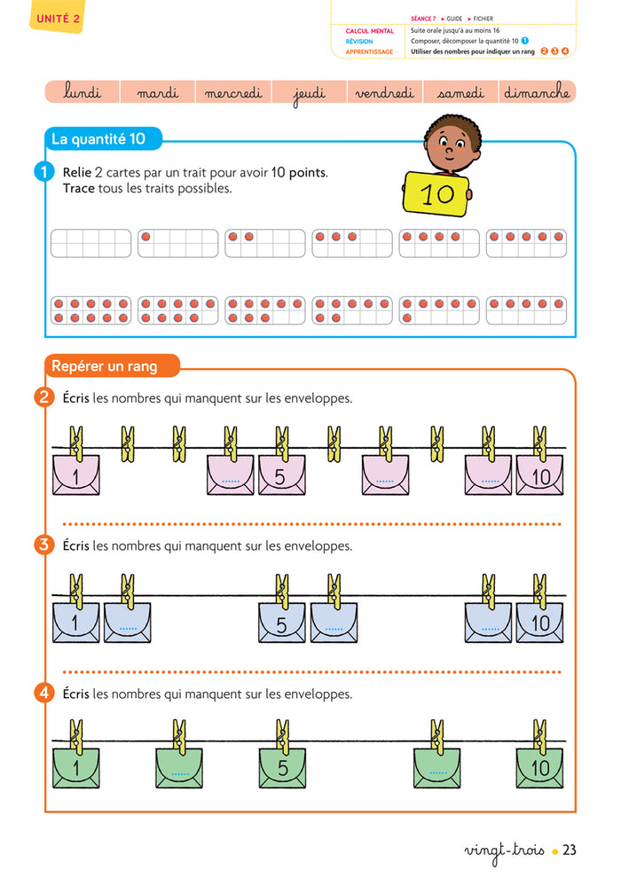 CAP MATHS CP Éd. 2019 - Fichier de l'élève