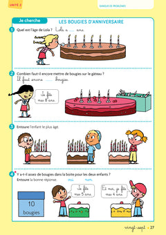 CAP MATHS CP Éd. 2019 - Fichier de l'élève