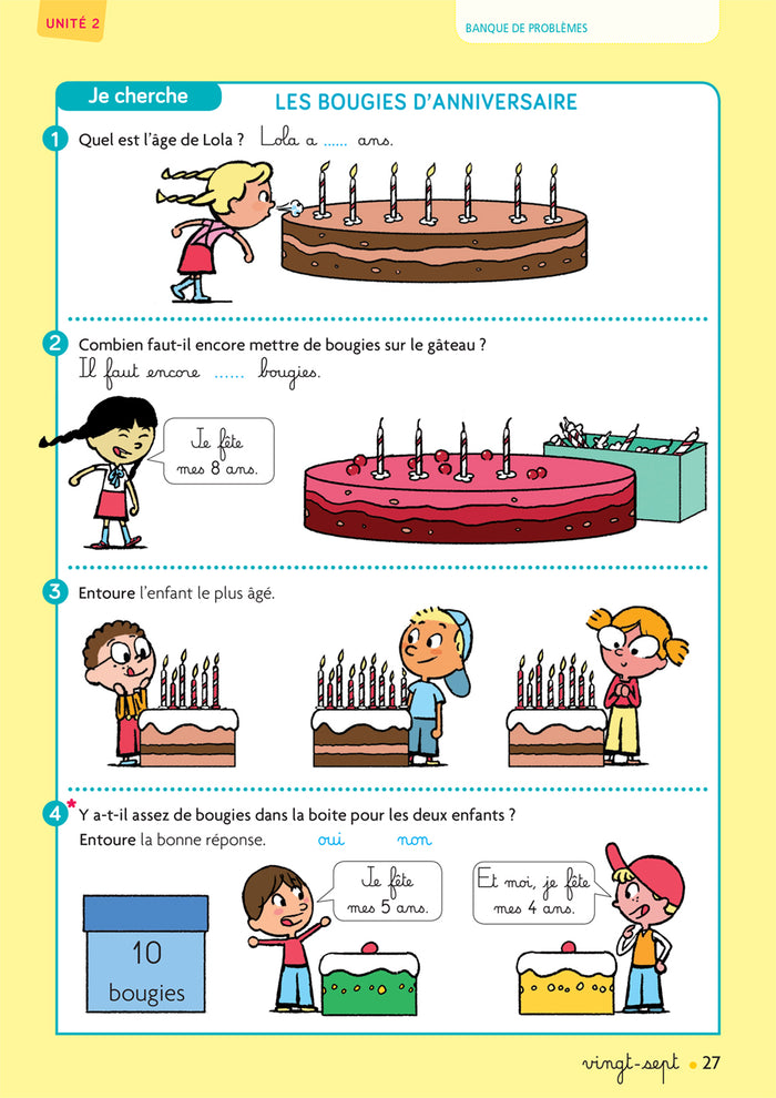 CAP MATHS CP Éd. 2019 - Fichier de l'élève