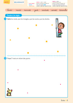 Cap Maths CP - Cahier de Géométrie-Mesure