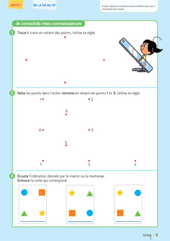 Cap Maths CP - Cahier de Géométrie-Mesure