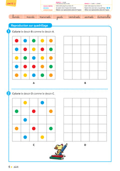 Cap Maths CP - Cahier de Géométrie-Mesure