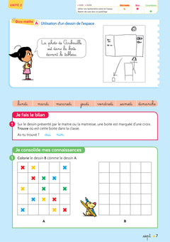 Cap Maths CP - Cahier de Géométrie-Mesure