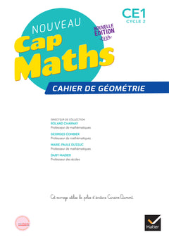 Cap maths CE1 - Cahier de géométrie-mesure