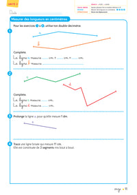 Cap maths CE1 - Cahier de géométrie-mesure