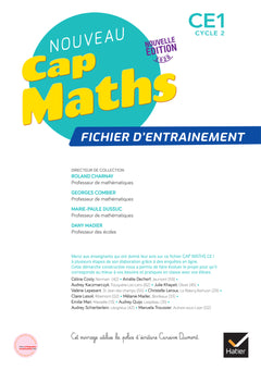 Cap Maths CE1 Éd. 2020 - Fichier de l'élève