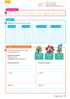 Cap Maths CE1 Éd. 2020 - Fichier de l'élève