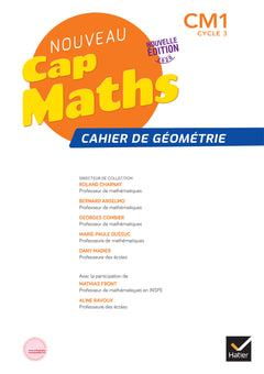 Cap Maths CM1 Éd. 2020 - Cahier de Géométrie-Mesure