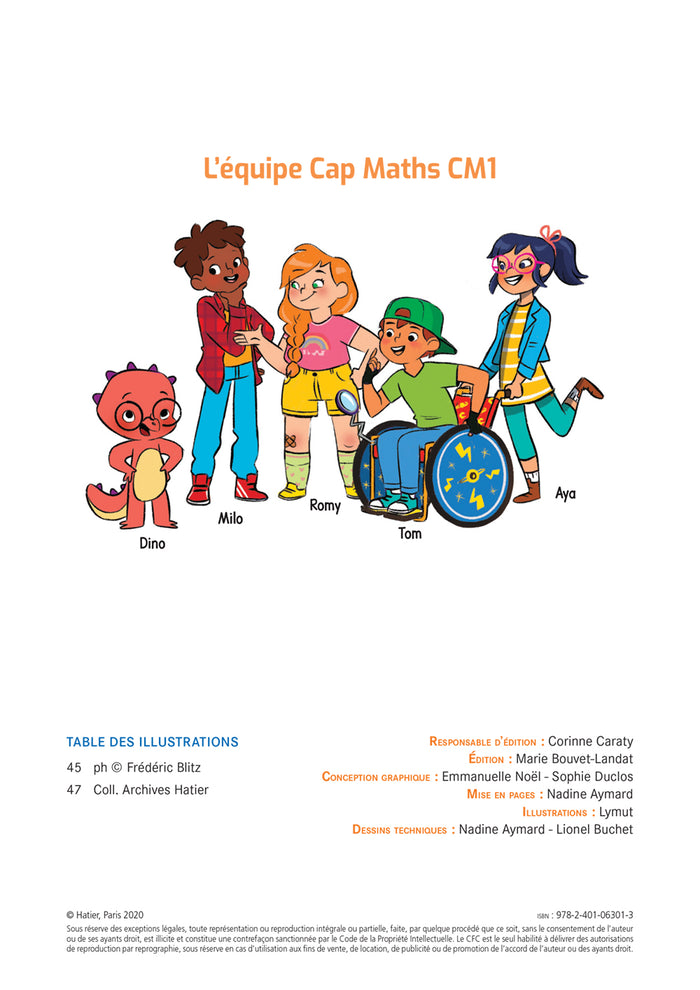 Cap Maths CM1 Éd. 2020 - Cahier de Géométrie-Mesure