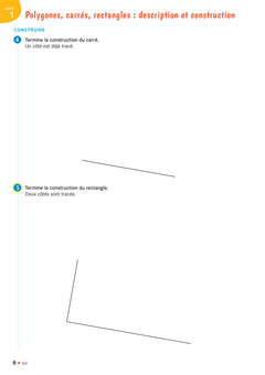 Cap Maths CM1 Éd. 2020 - Cahier de Géométrie-Mesure