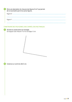 Cap Maths CM1 Éd. 2020 - Cahier de Géométrie-Mesure