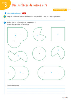 Cap Maths CM1 Éd. 2020 - Cahier de Géométrie-Mesure
