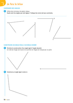 Cap Maths CM1 Éd. 2020 - Cahier de Géométrie-Mesure