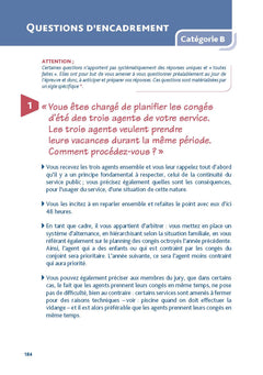 150 questions pour s'entrainer à l'oral 2024-2025 - Concours Catégorie B et C