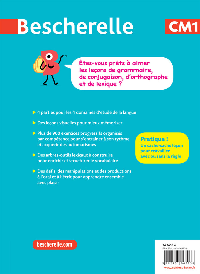Bescherelle - Français CM1 Éd. 2020 - Mon manuel d'étude de la langue élève