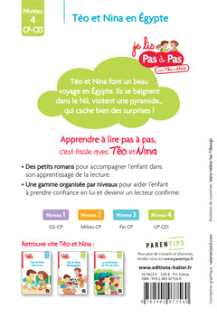 Téo et Nina CP CE1 Niveau 4 - Téo et Nina en Égypte