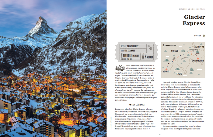 Explorer le monde en train