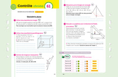 Maths 4e: fiches de révision collège