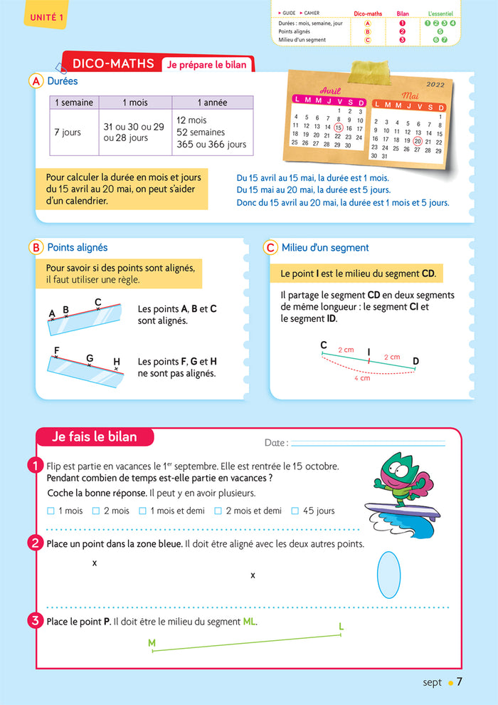 Cap Maths CE2 - Cahier de Géométrie-mesure
