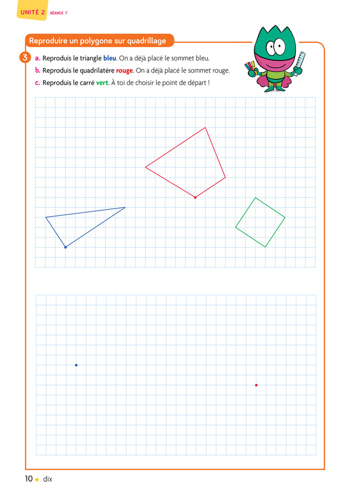 Cap Maths CE2 - Cahier de Géométrie-mesure