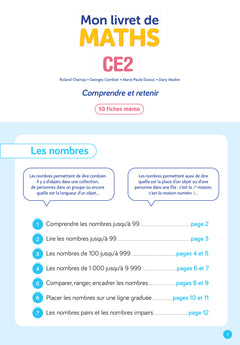 De l'école à la maison Maths CE2