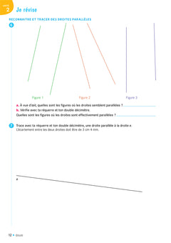 Cap maths CM2 - Cahier de géométrie-mesure