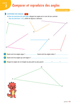 Cap maths CM2 - Cahier de géométrie-mesure
