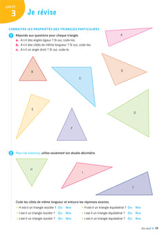 Cap maths CM2 - Cahier de géométrie-mesure