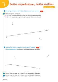 Cap maths CM2 - Cahier de géométrie-mesure