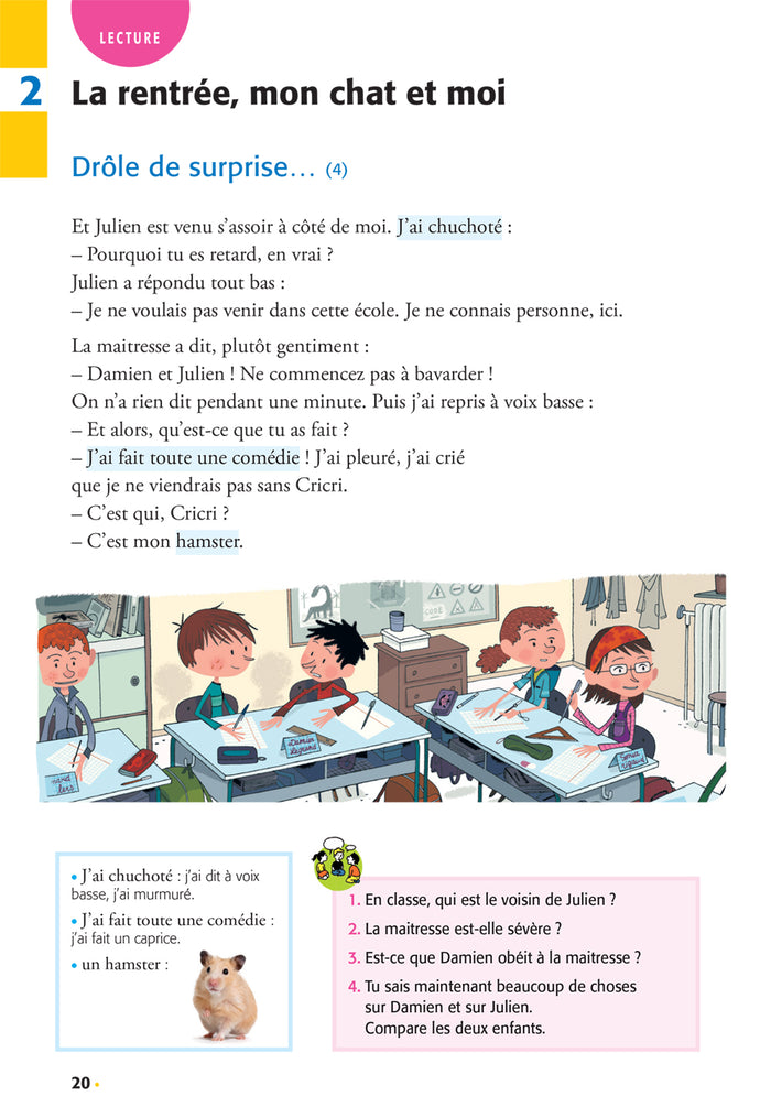 Coccinelle - Français CE1 Ed. 2022 - Livre de l'élève