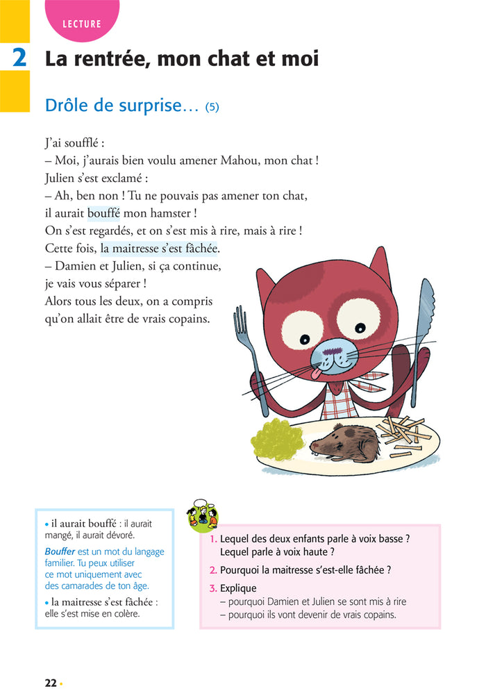 Coccinelle - Français CE1 Ed. 2022 - Livre de l'élève