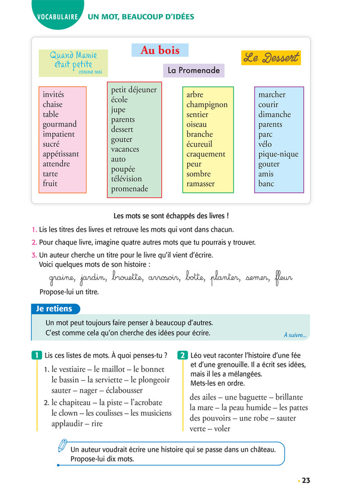 Coccinelle - Français CE1 Ed. 2022 - Livre de l'élève