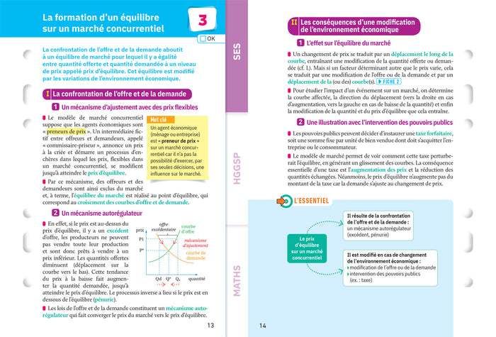 Fiches bac - Mes 3 spécialités 1re générale