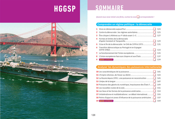 Fiches bac - Mes 3 spécialités 1re générale