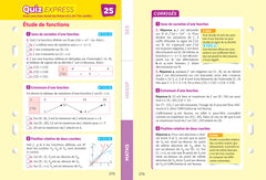 Fiches bac - Mes 3 spécialités 1re générale
