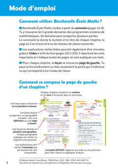 Bescherelle école - Maths