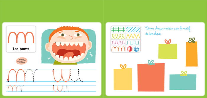 Livre ardoise Graphisme MS