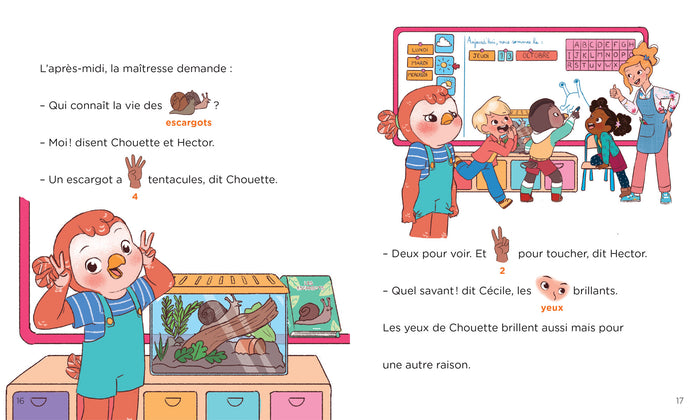 Histoires à lire ensemble Chouette est jalouse GS