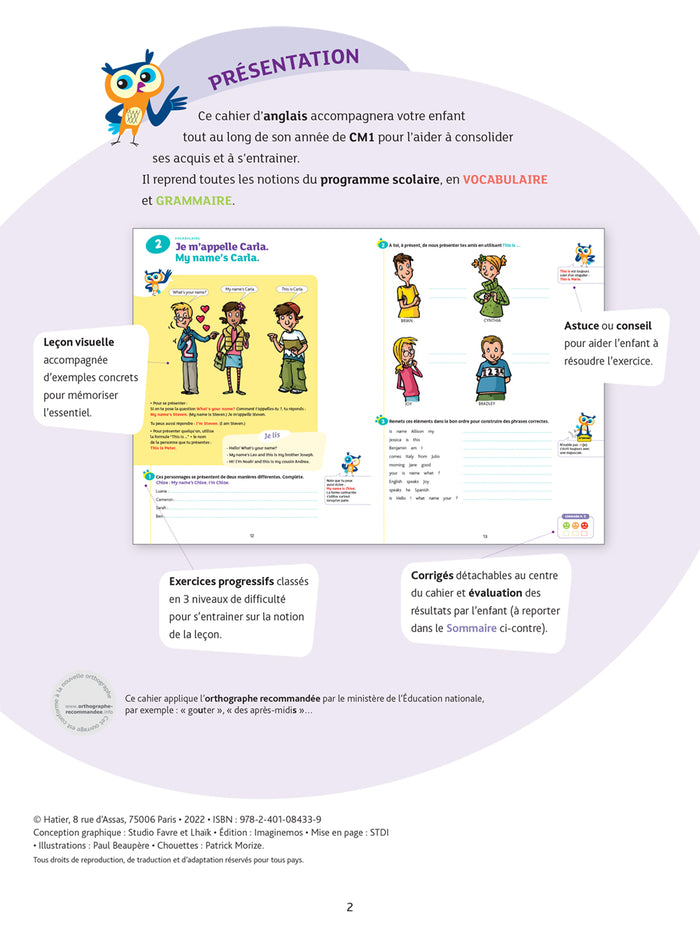 Chouette - Anglais CM1