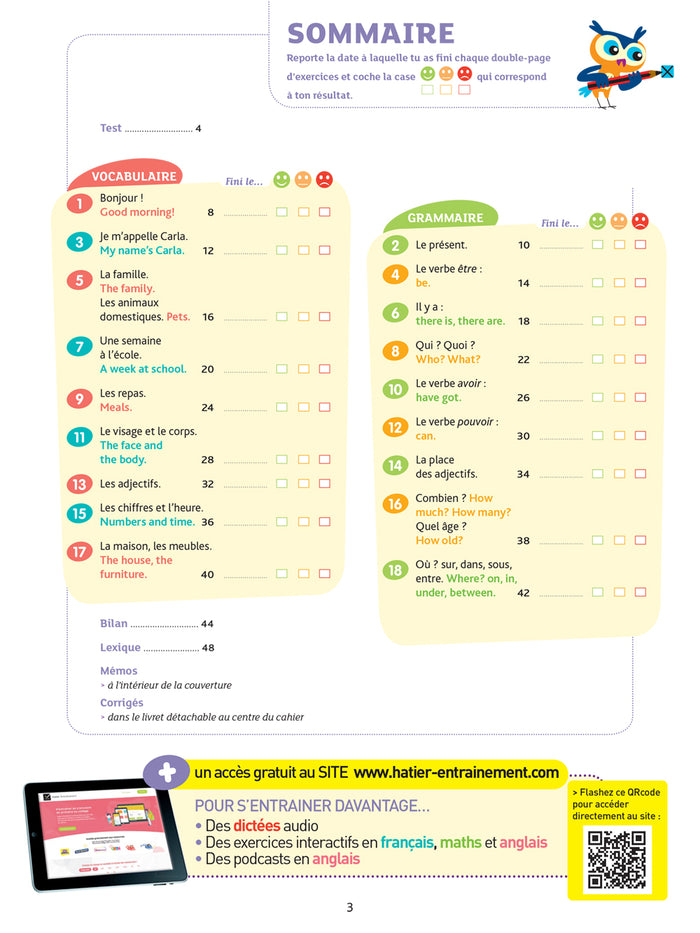 Chouette - Anglais CM1