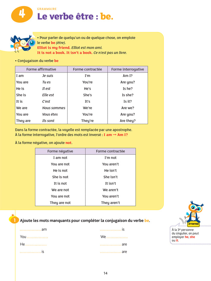 Chouette - Anglais CM1